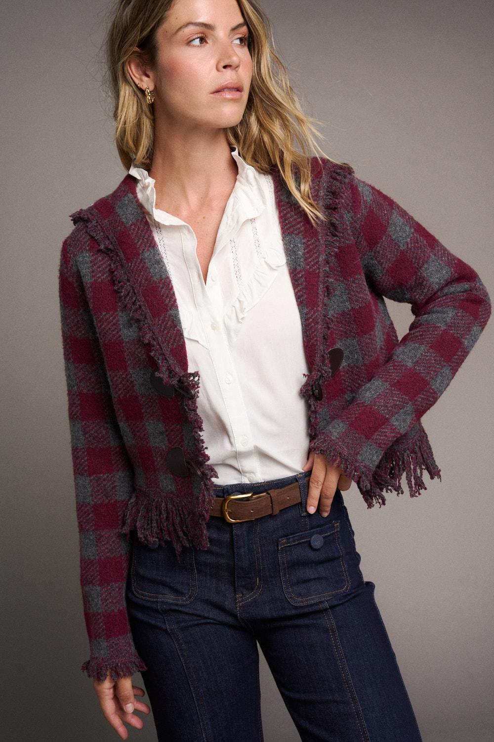 Sibylle Fringed Cardigan