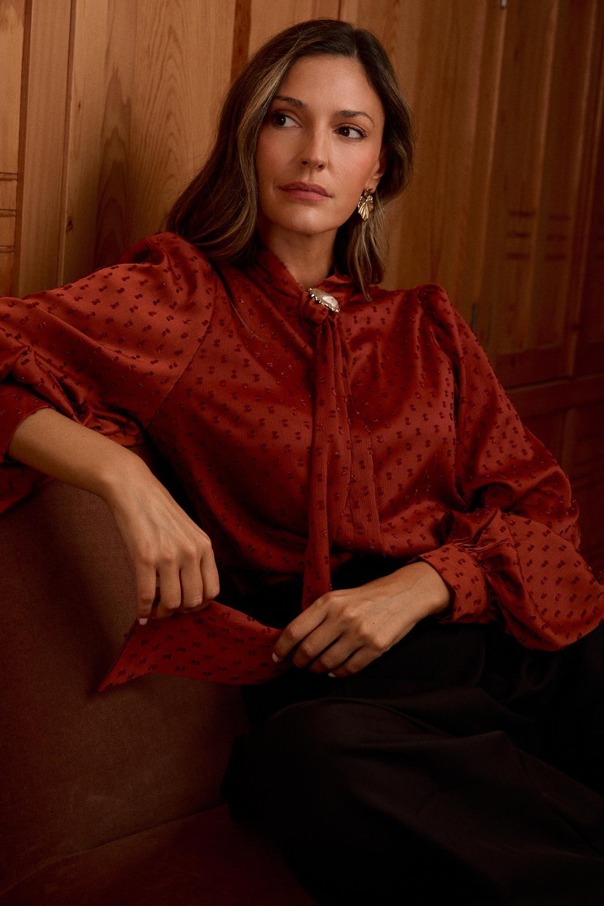 Marguerite Plumeti Blouse