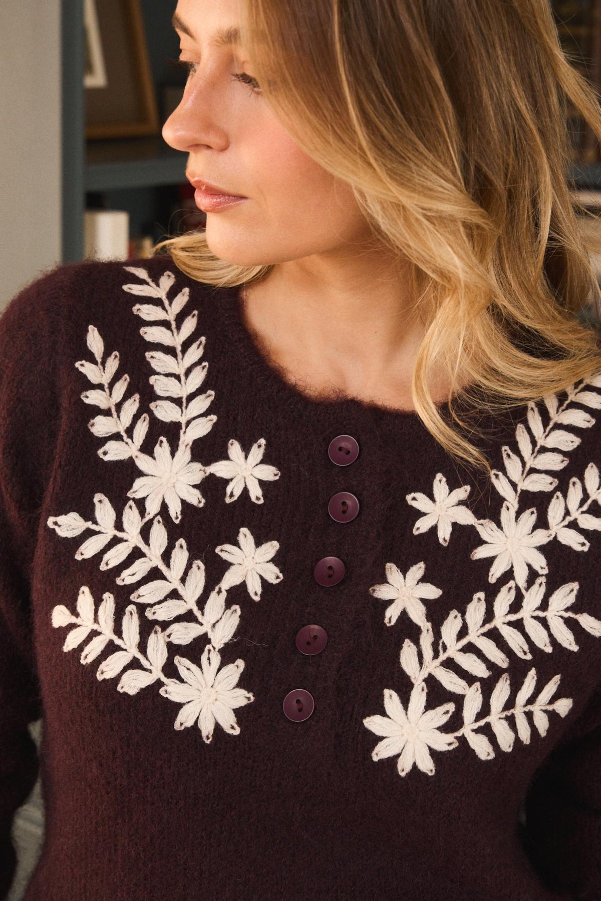 Belarina Embroidered Sweater