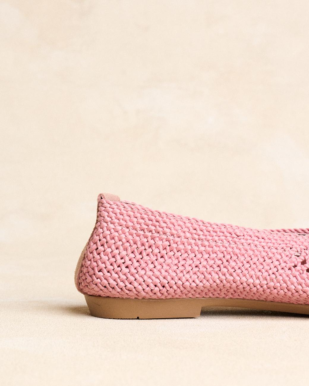 Uxue Pink Ballet Flats