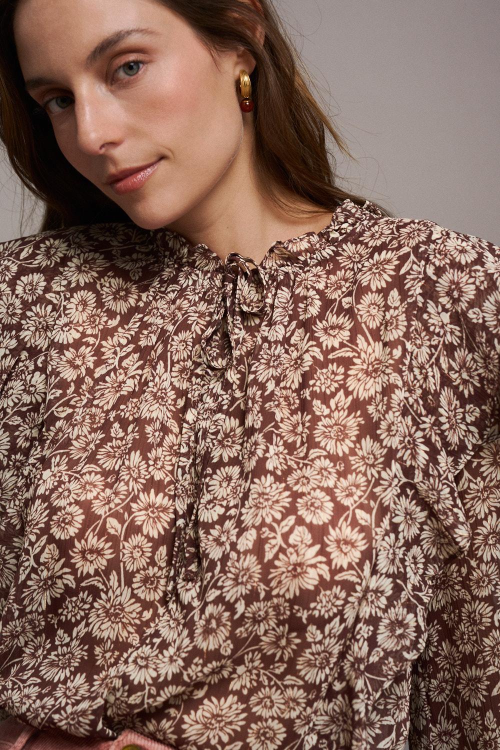 Dácil Floral Blouse