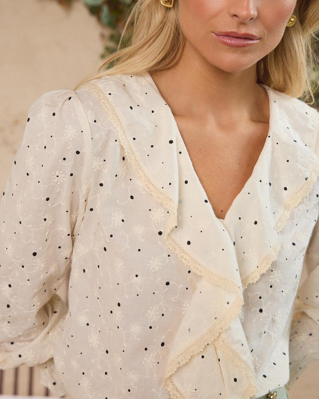 Lucía Ruffle Shirt