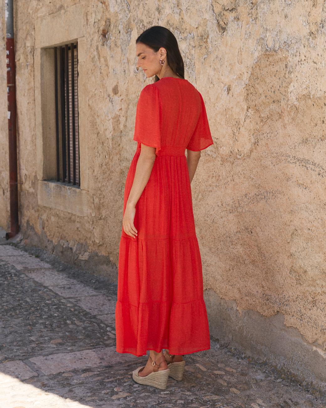 Linda Long Dress