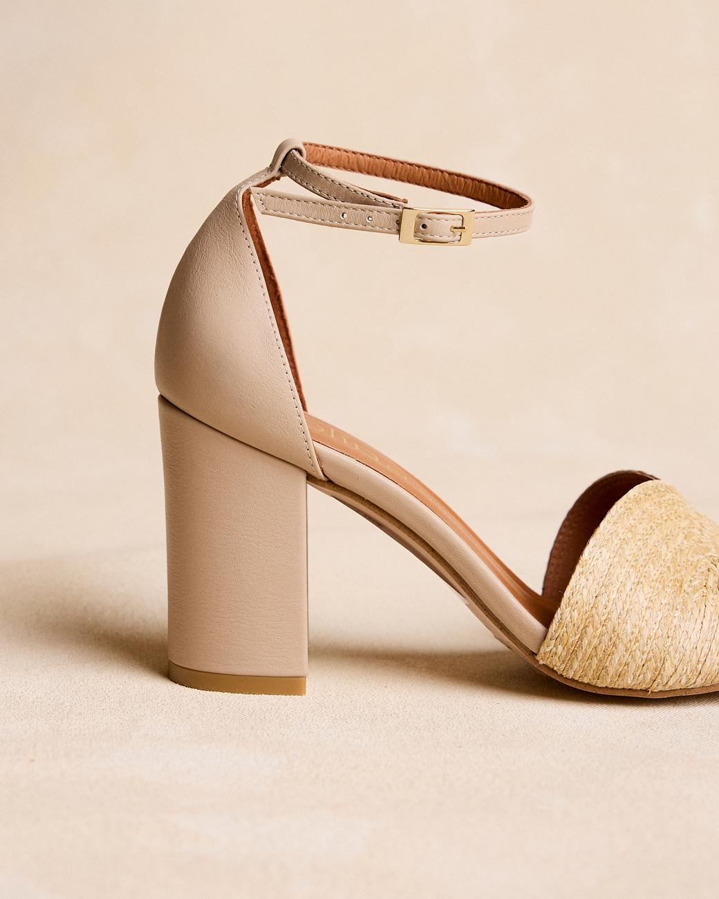 Aless Raffia Sandal