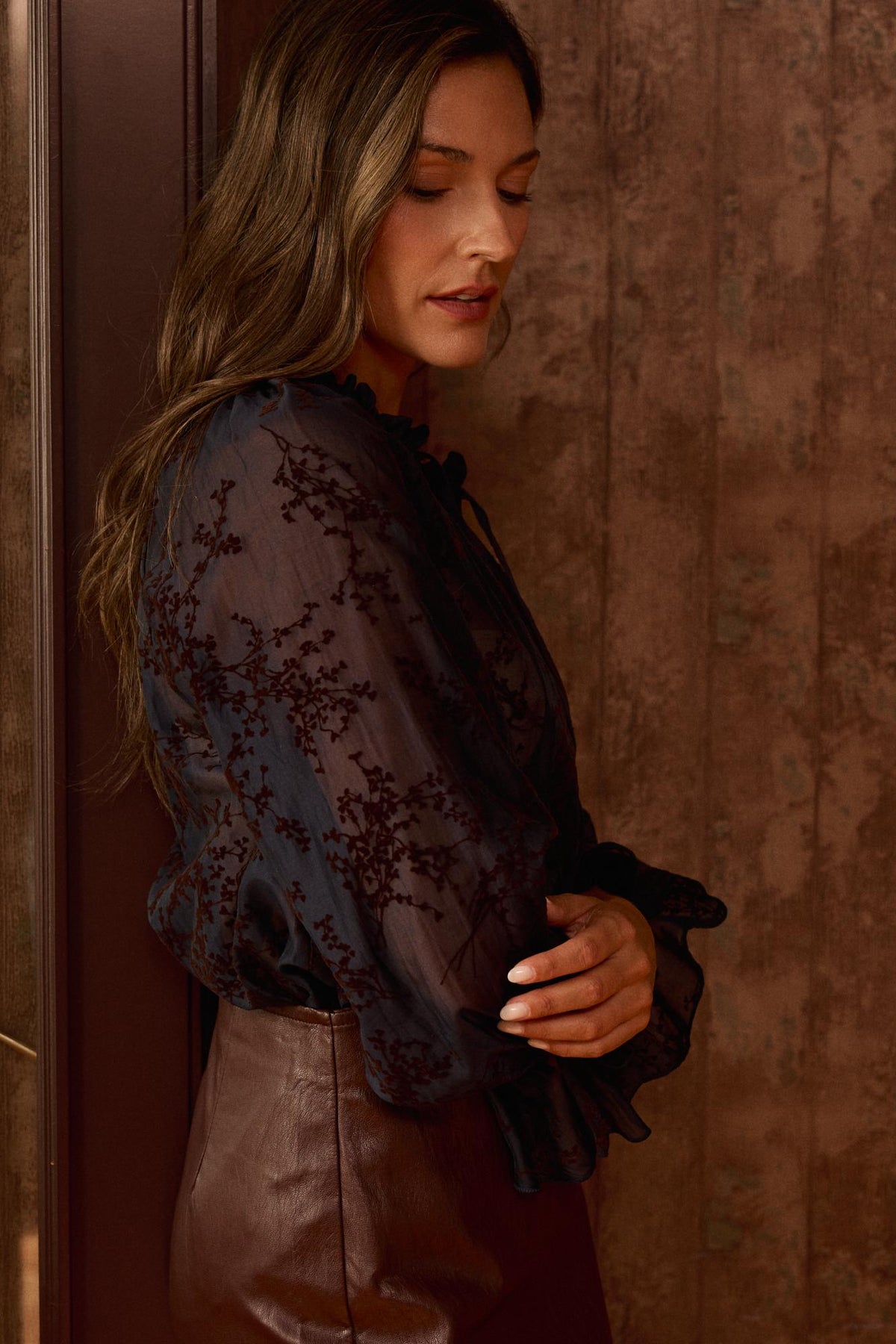 Nulia Velvet Blouse