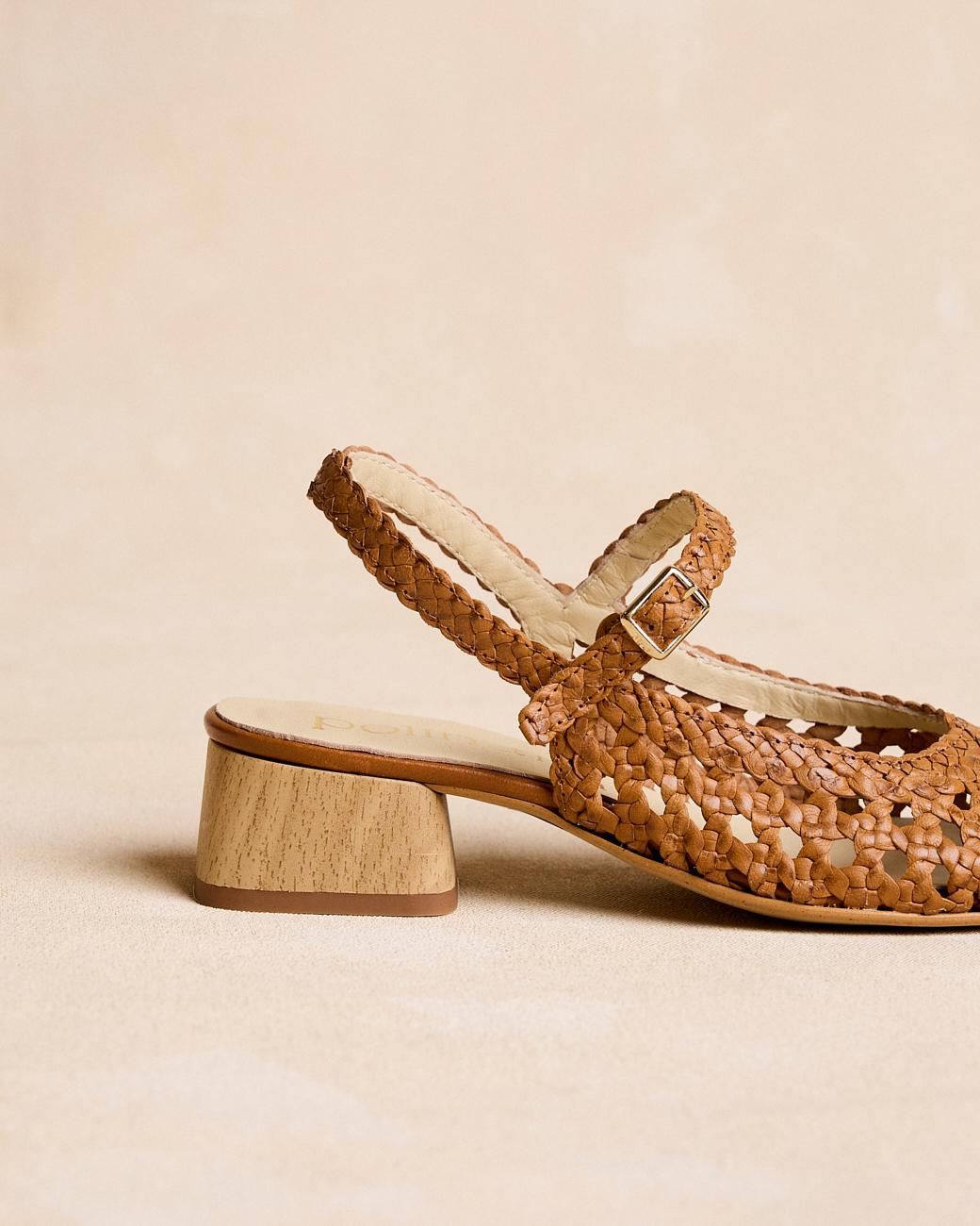 Maddi Braided Backless Shoe