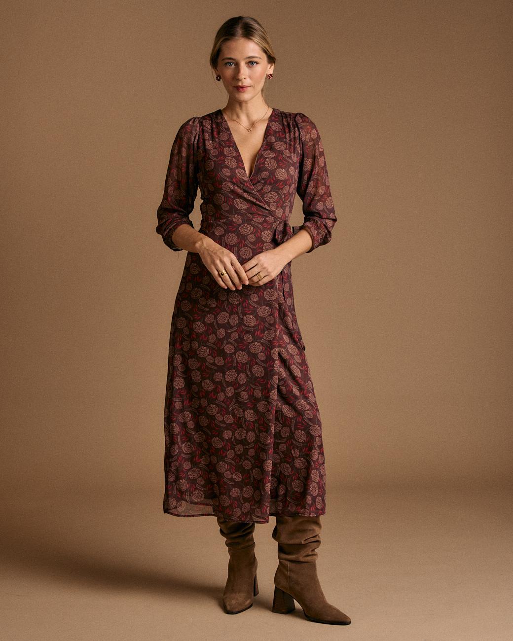 Renata Print Dress