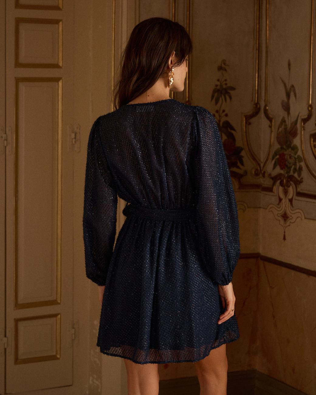 Nerea Short Lurex Dress