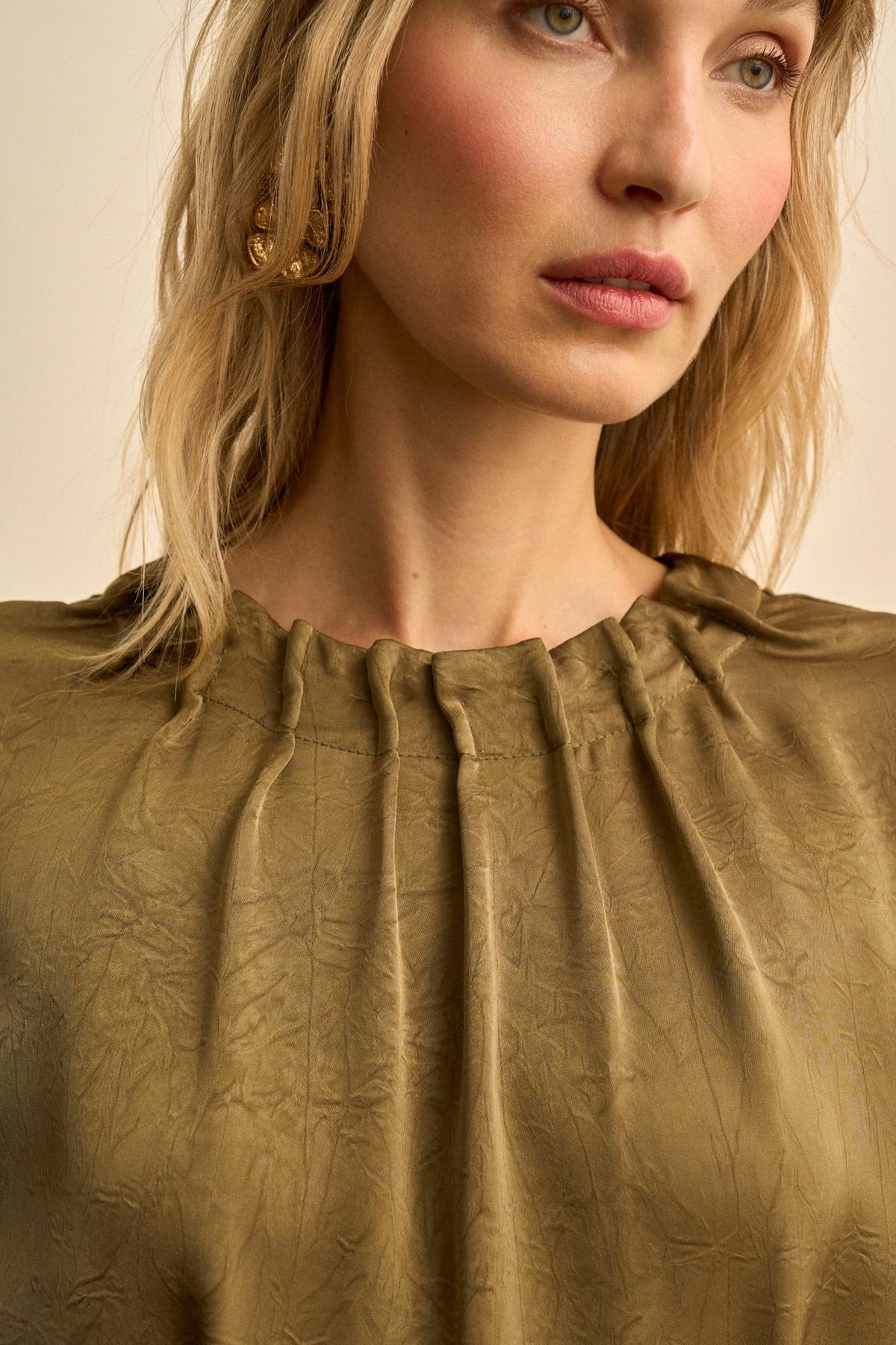 Ondine Gathered Blouse