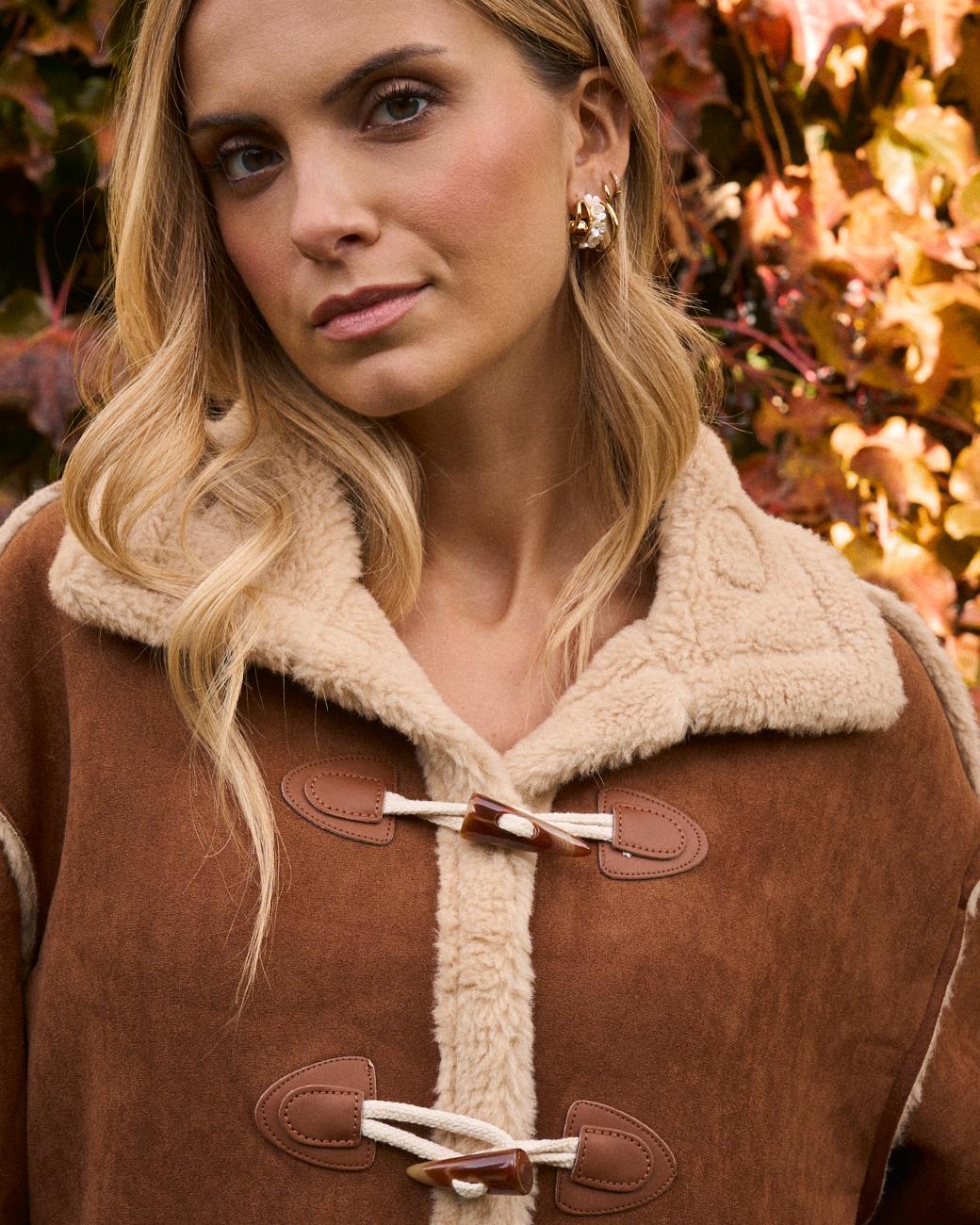 Laura Shearling Coat