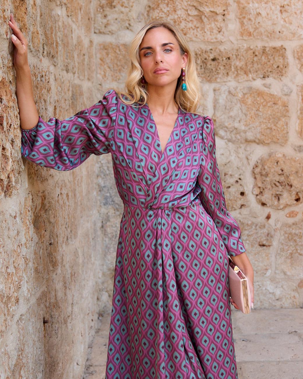 Nuni Print Dress