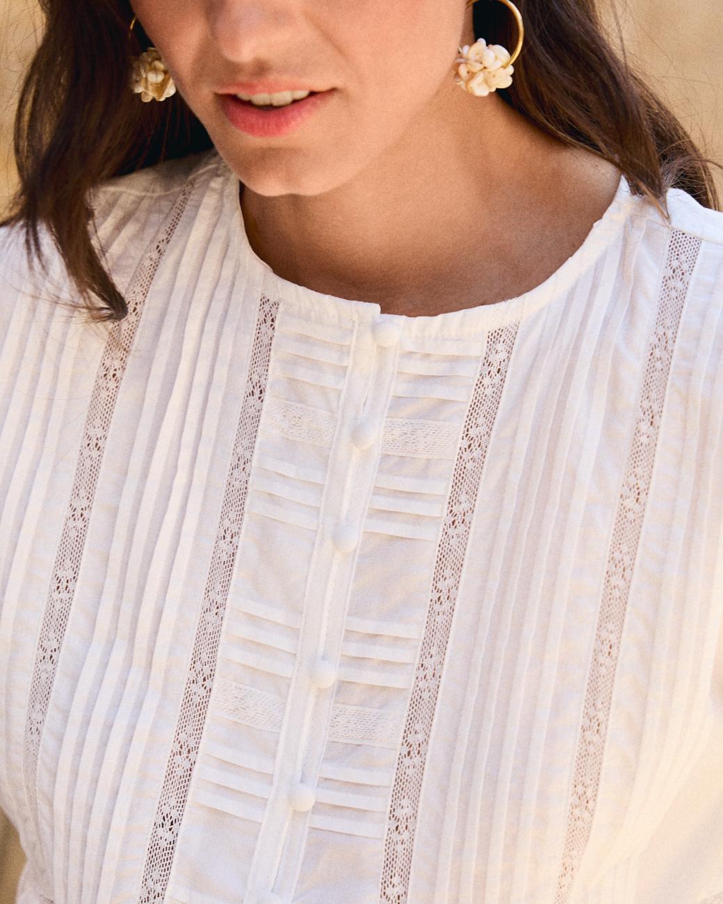 Maite White Shirt