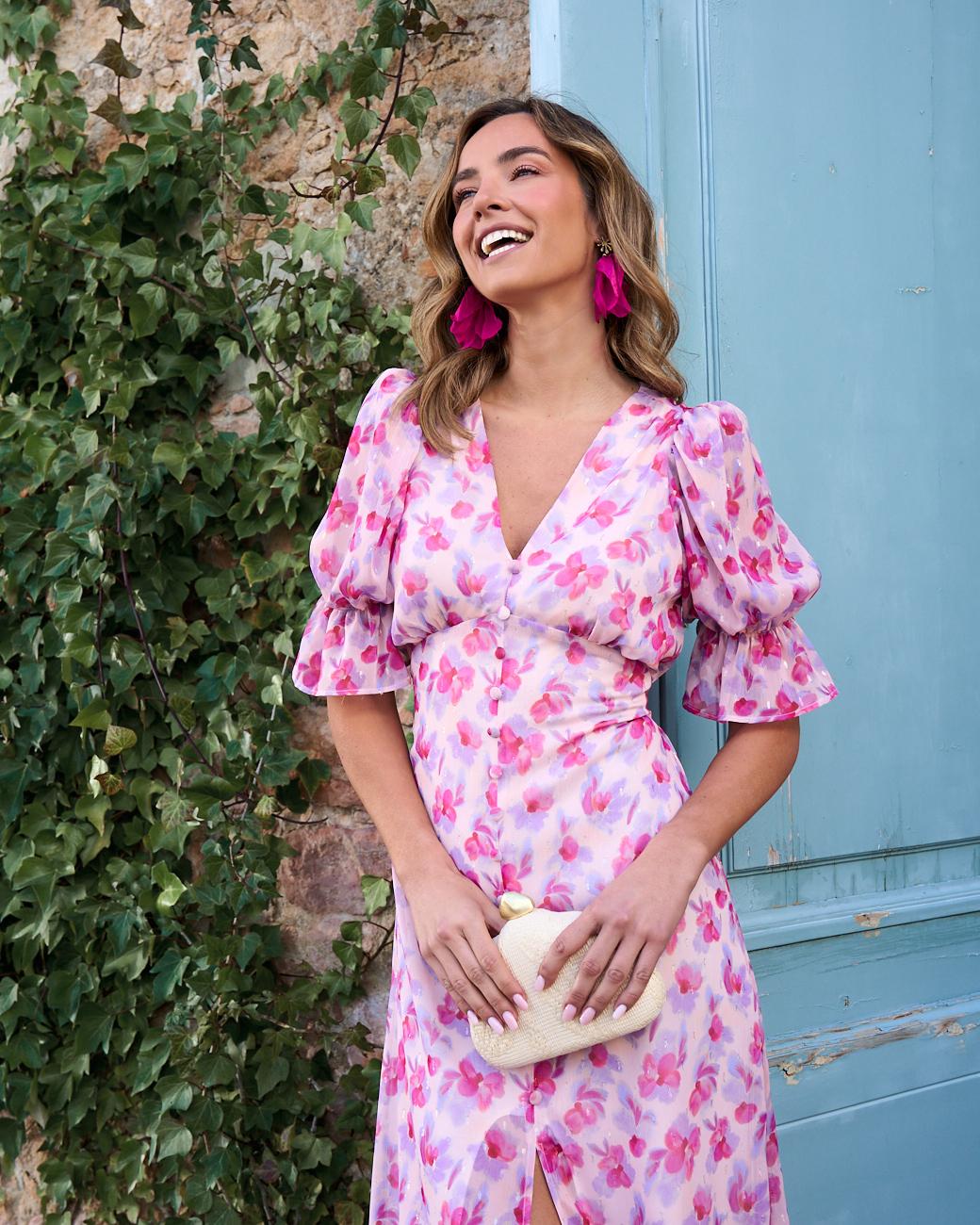 Sara Print Dress