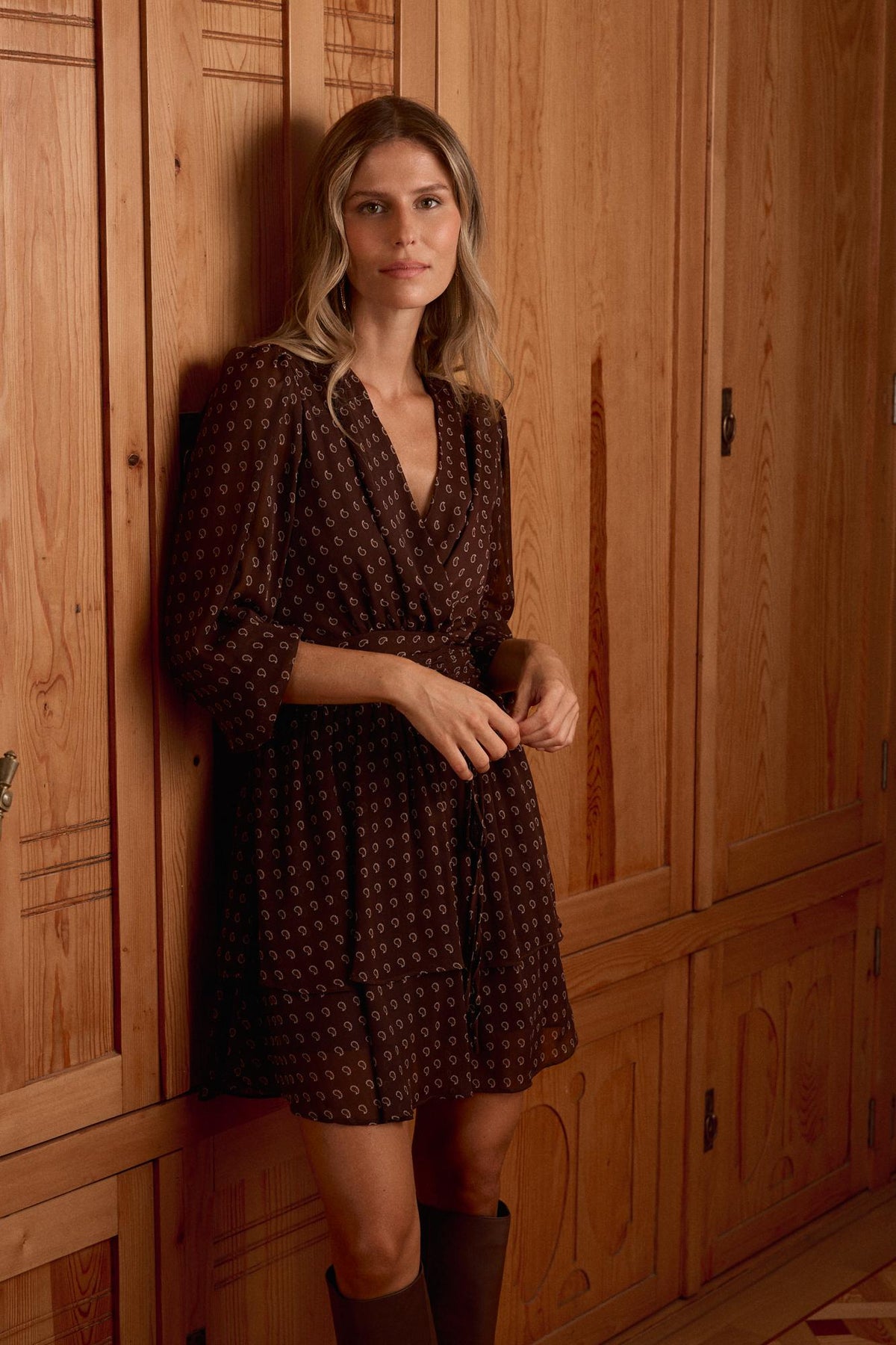 Cynthia ruffle dress