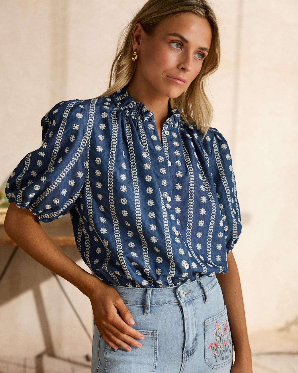 Anna Embroidered Shirt