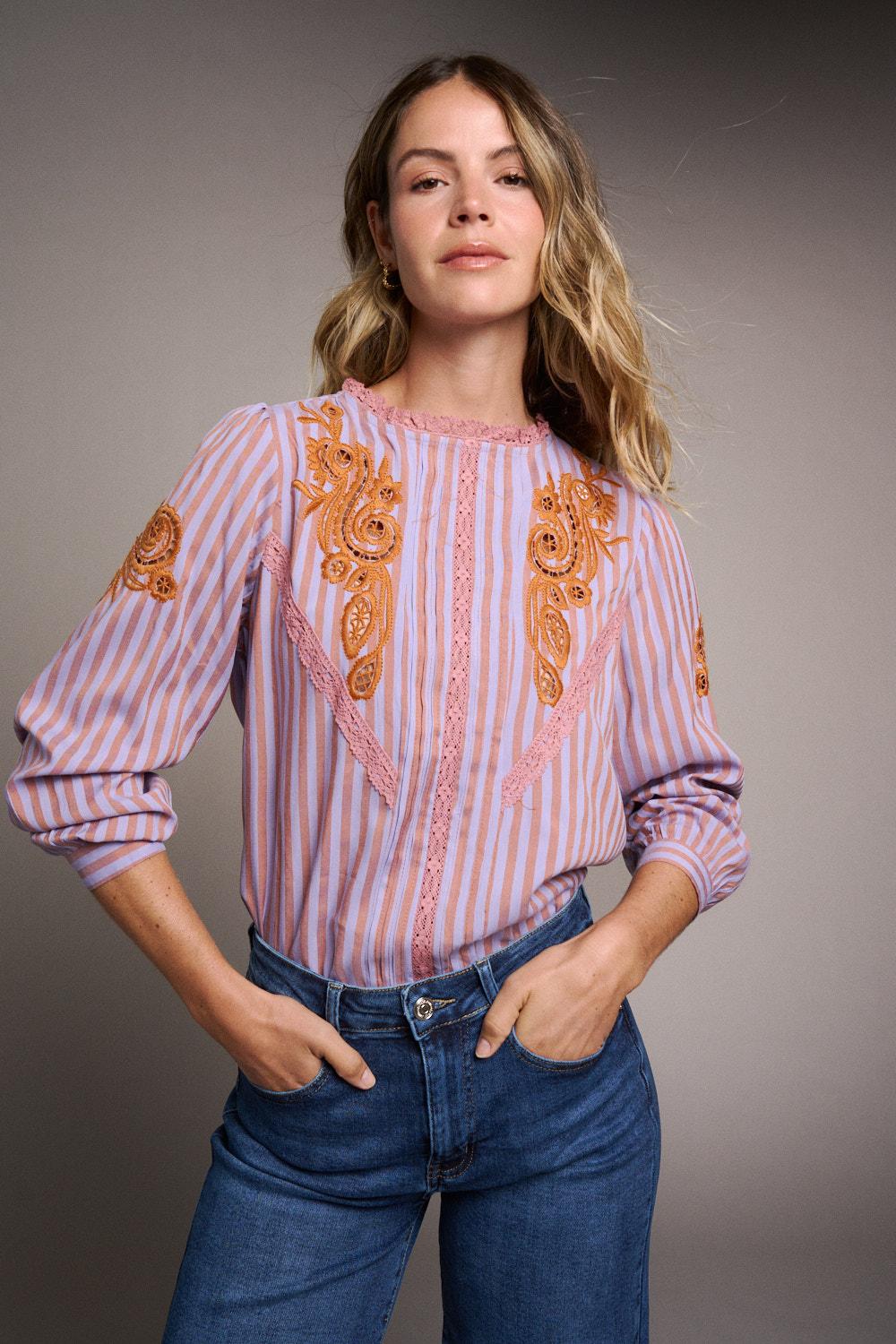 Serafina Gauze Blouse