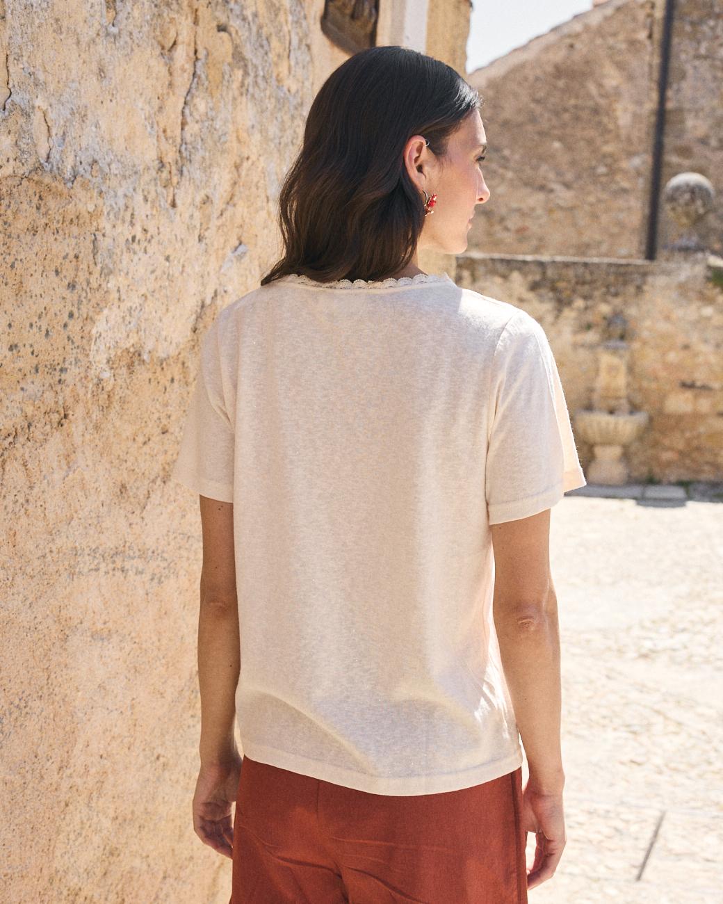 Mila Crochet T-Shirt