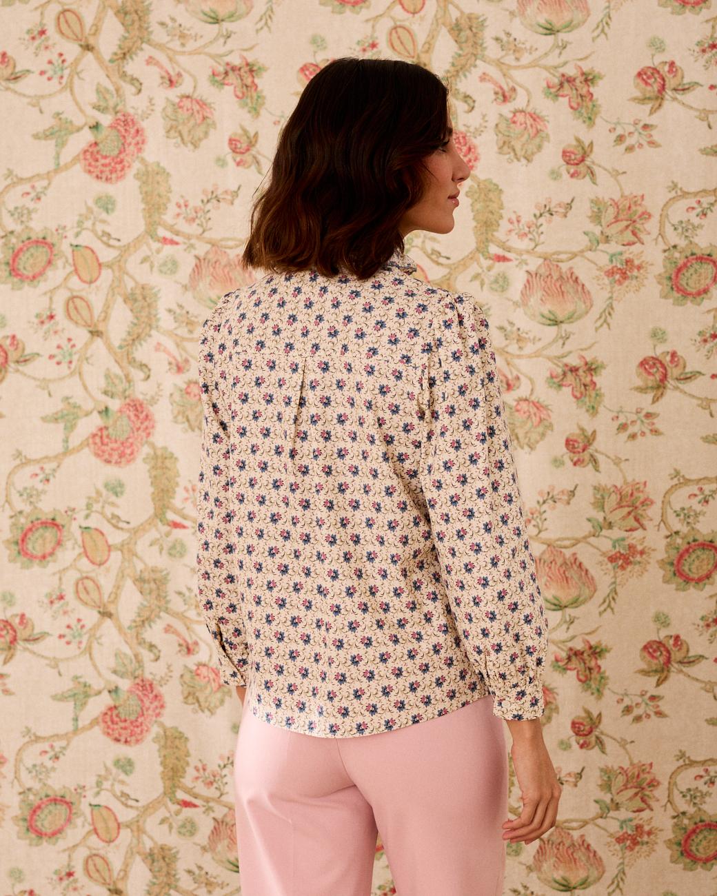 Greta Ruffle Shirt