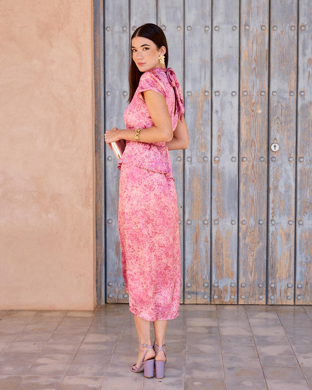 Fiorella Print Dress