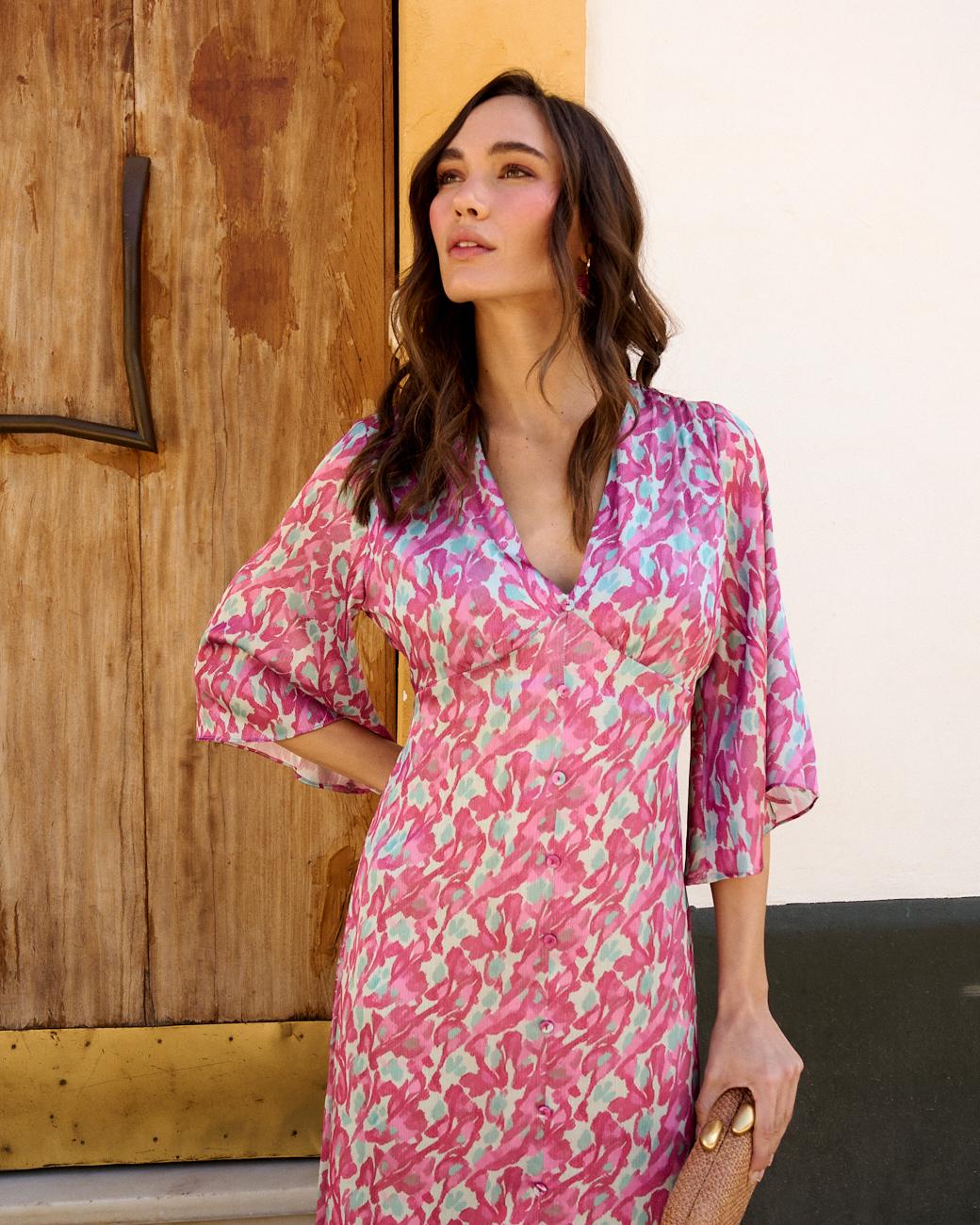 Violeta Print Dress