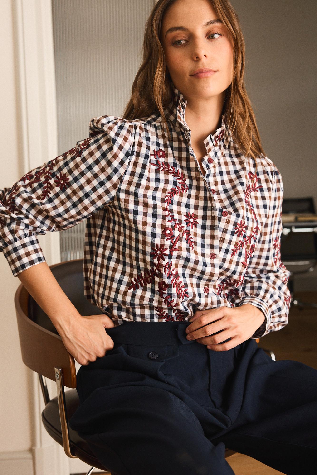 Camisa Cuadros Margaux