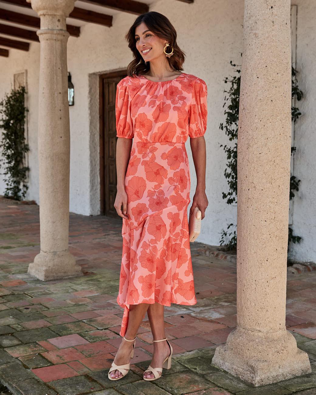 Jana Flowers Dress
