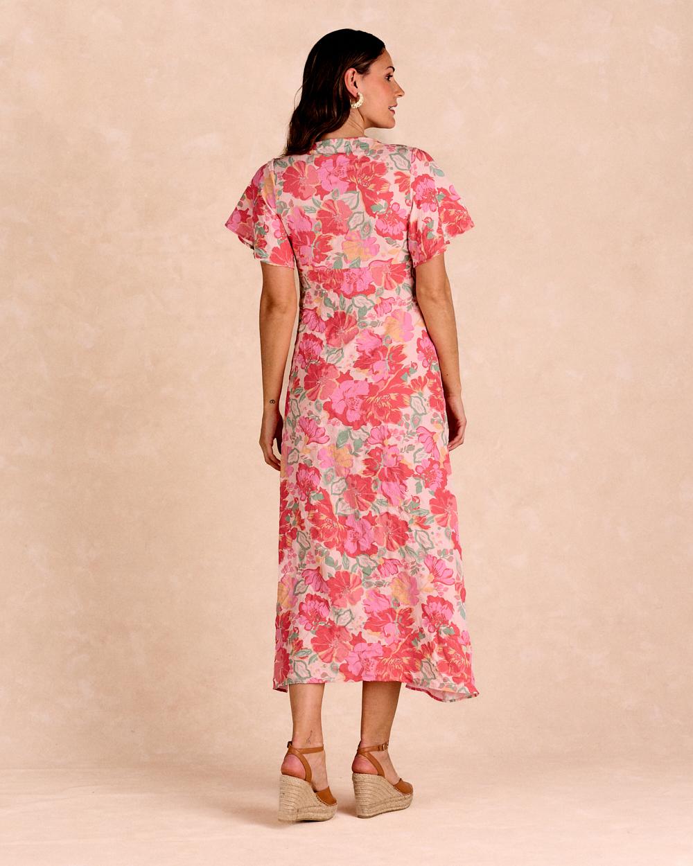 Long Flowers Dress Barina