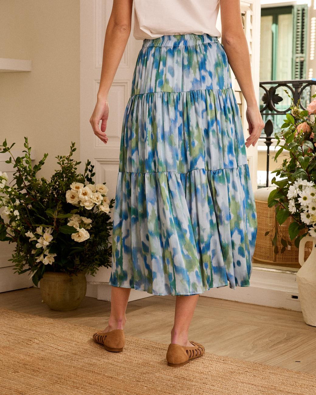 Helena Printed Skirt