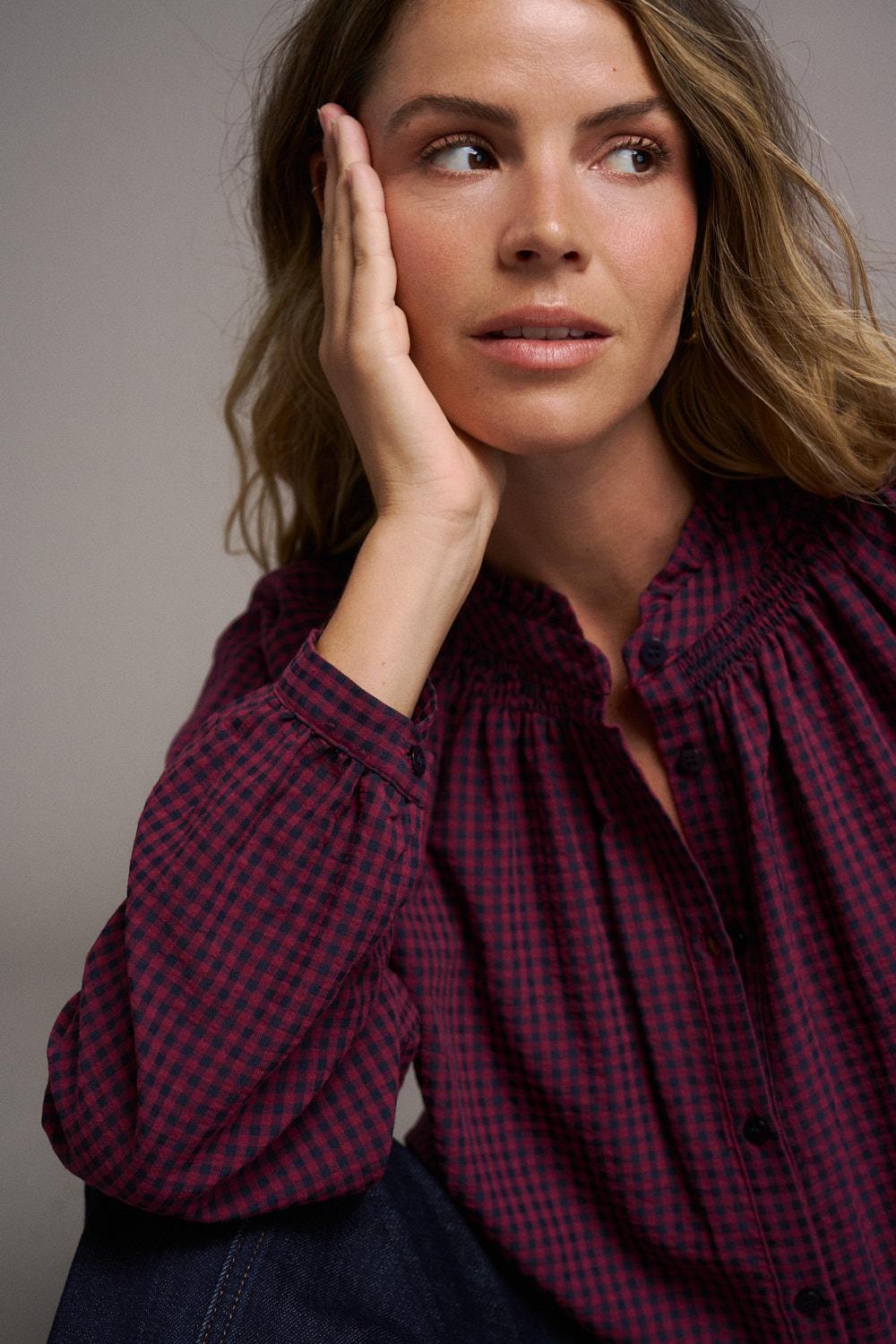 Colette Gingham Blouse