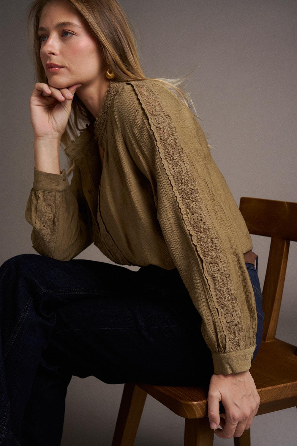 Léonie Lace Shirt