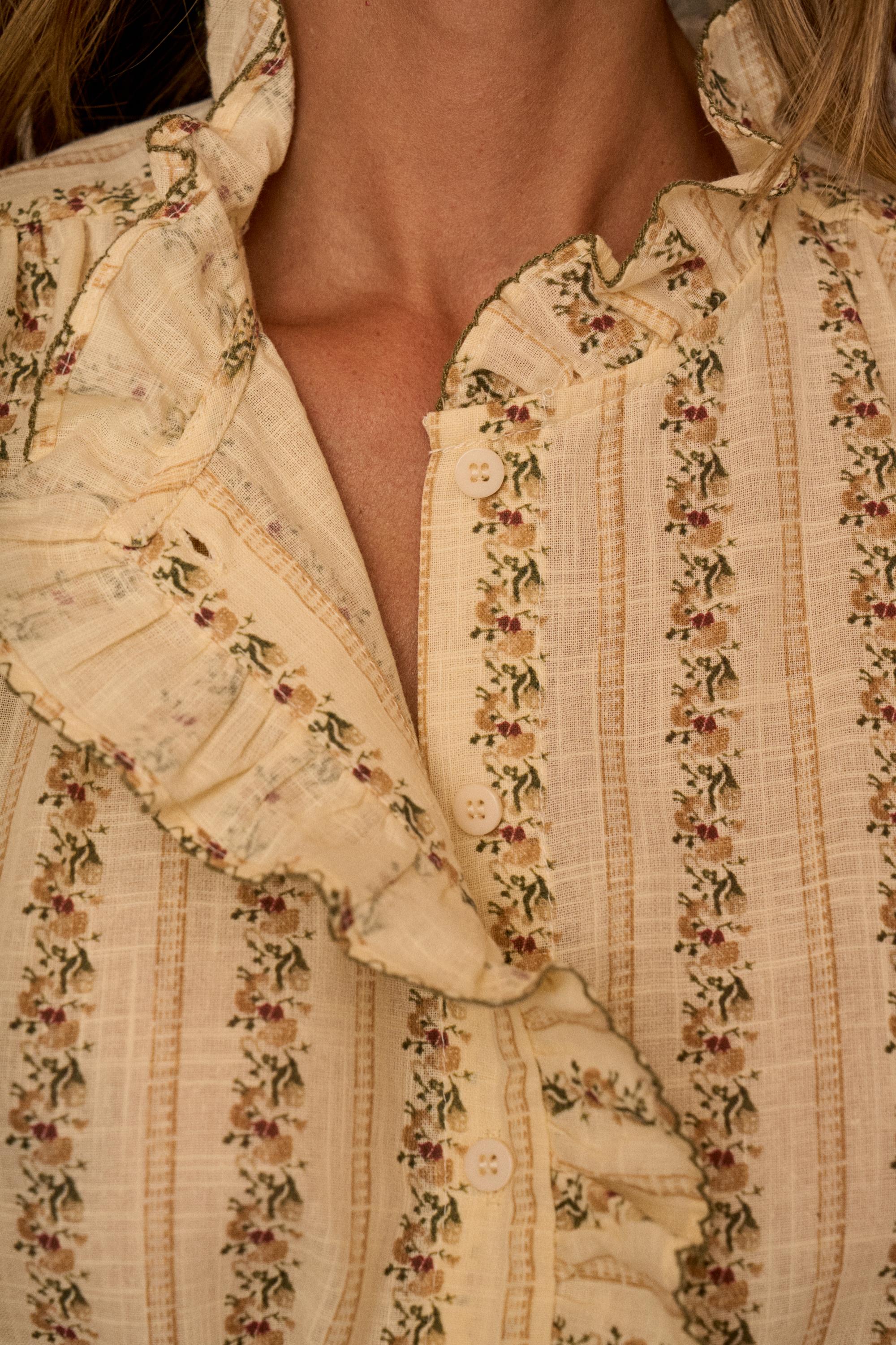 Ismene Flowers Shirt