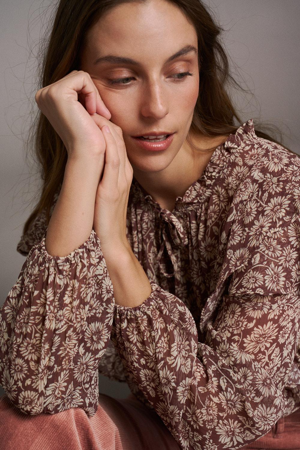 Dácil Floral Blouse