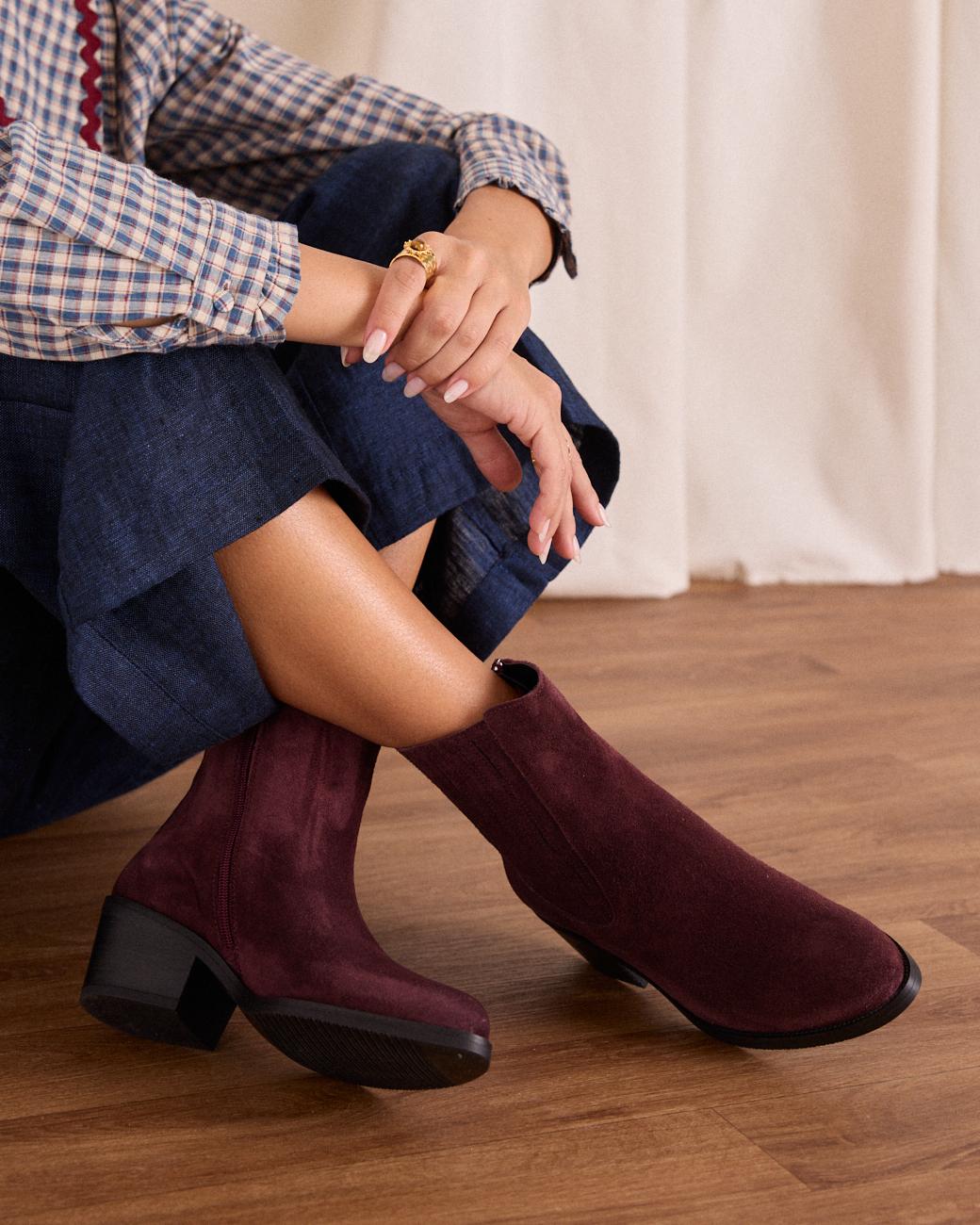 Ori Heel Ankle Boots