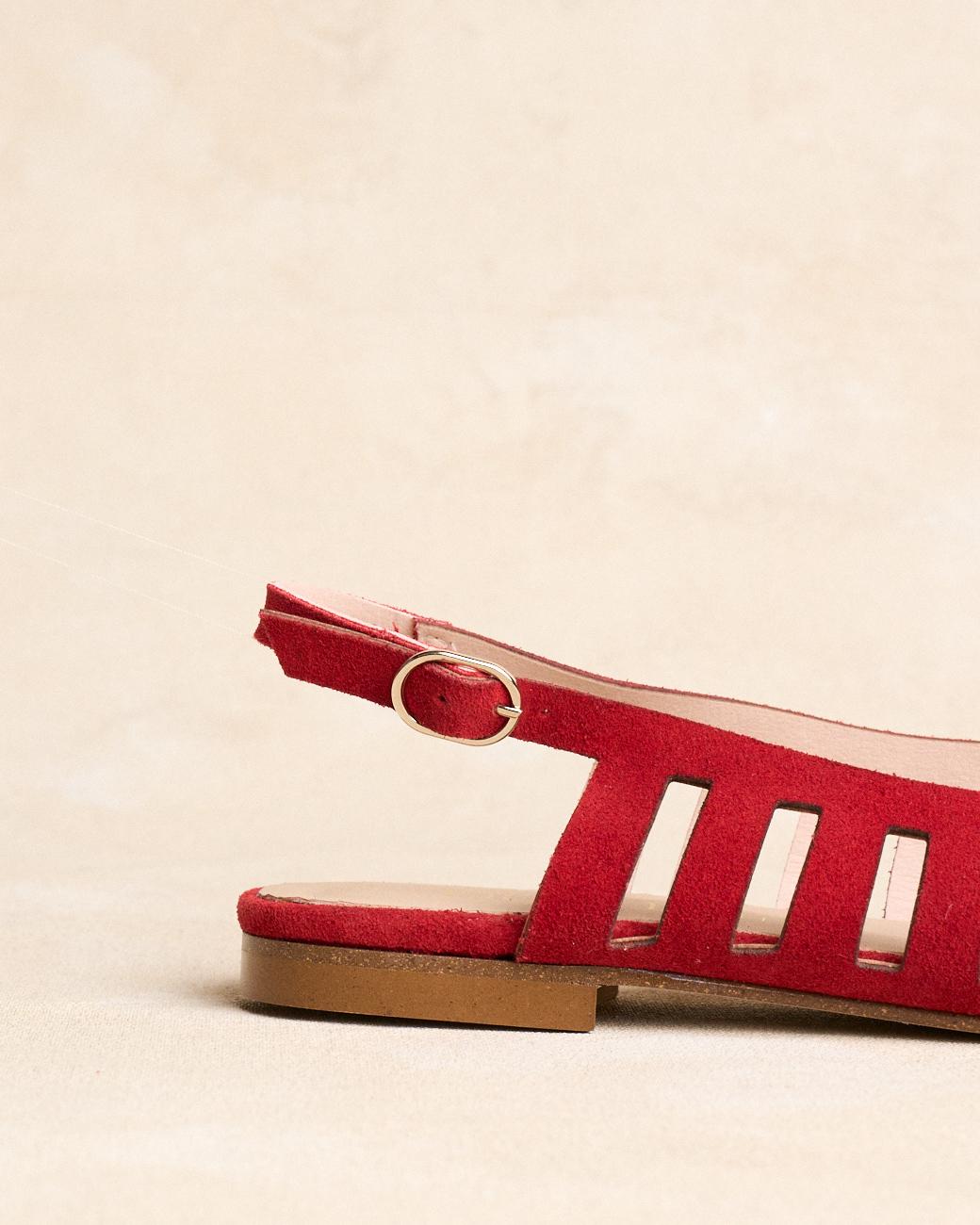 Raquel Cut-out Ballet Flats