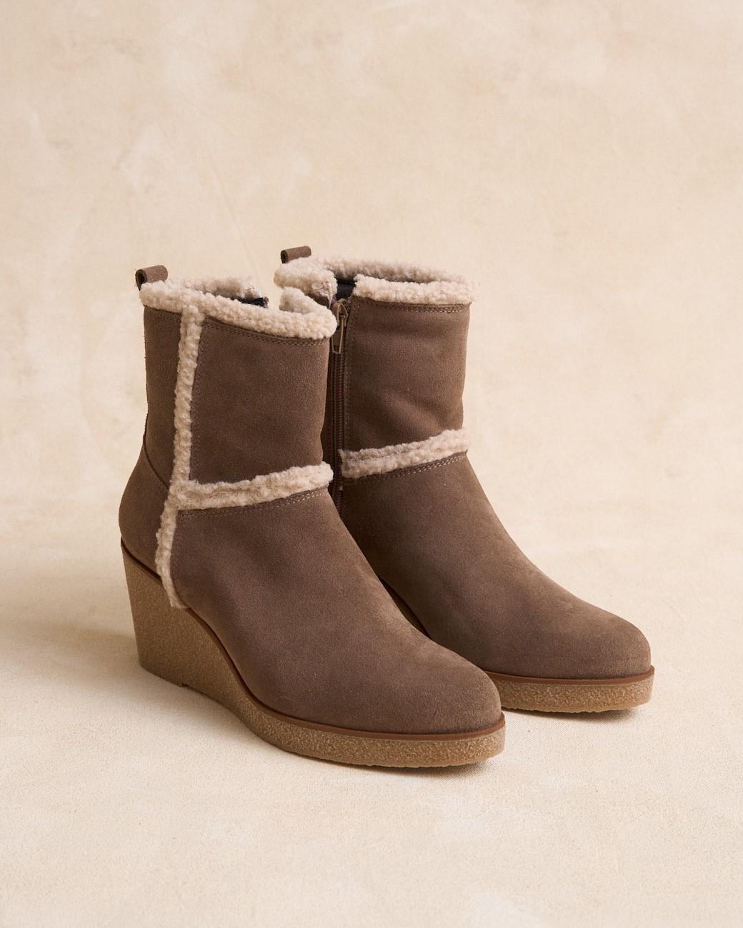 Betina Taupe Bootie