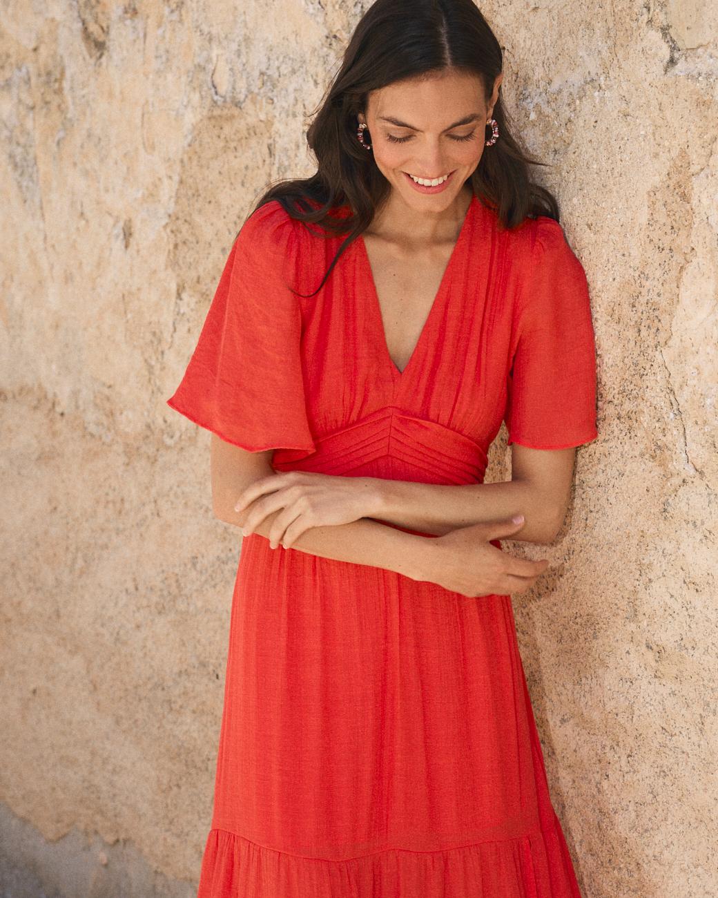 Linda Long Dress