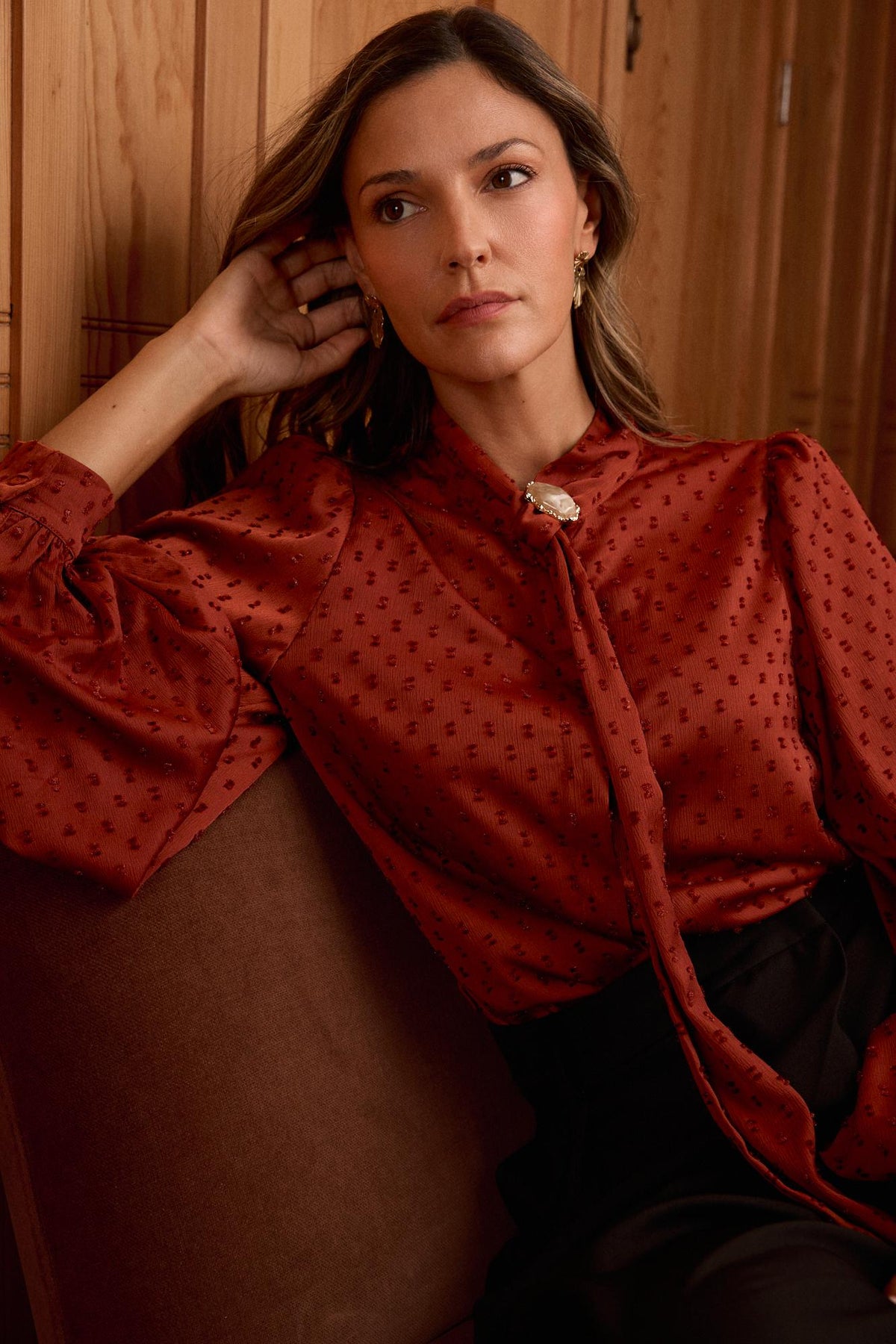 Marguerite Plumeti Blouse