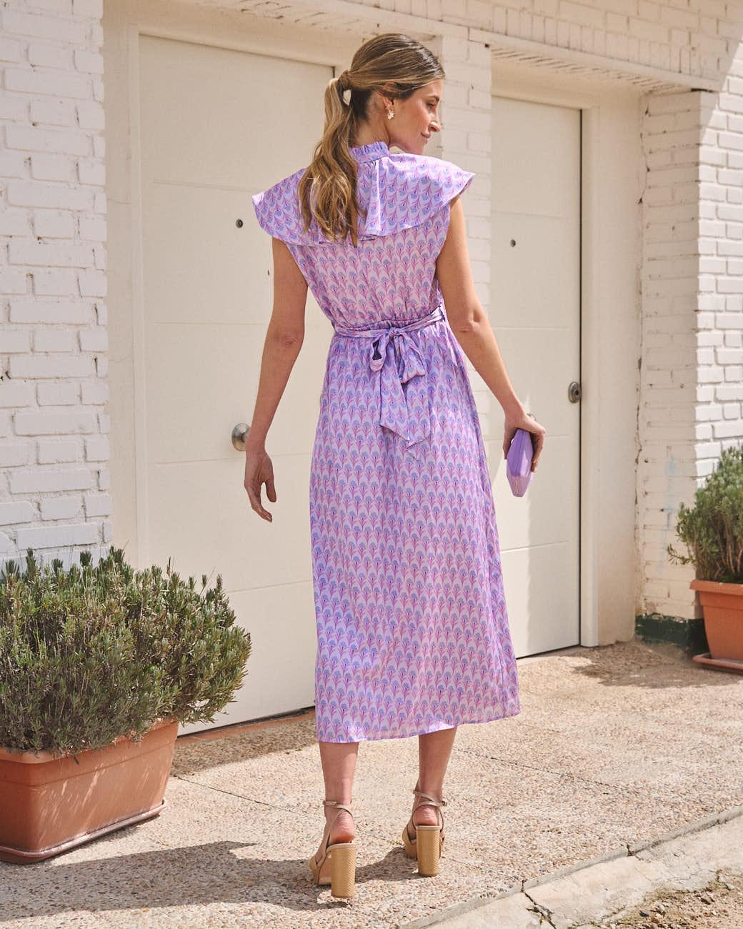 Anila Print Dress