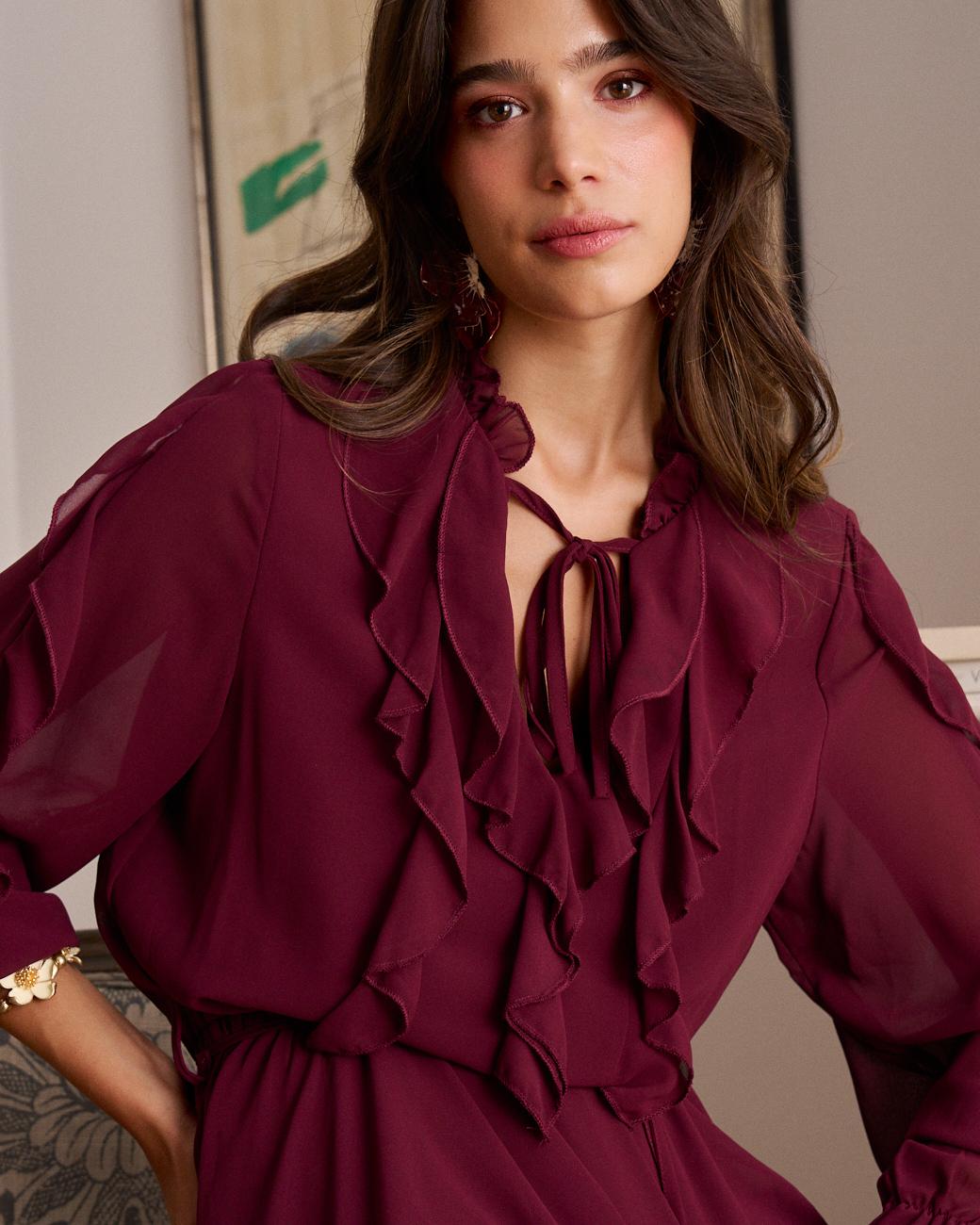 Vivi Ruffle Dress