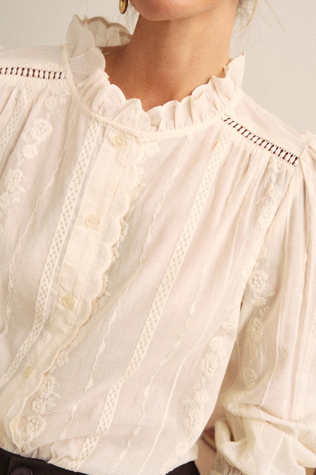 Embroidered Shirt Solmira