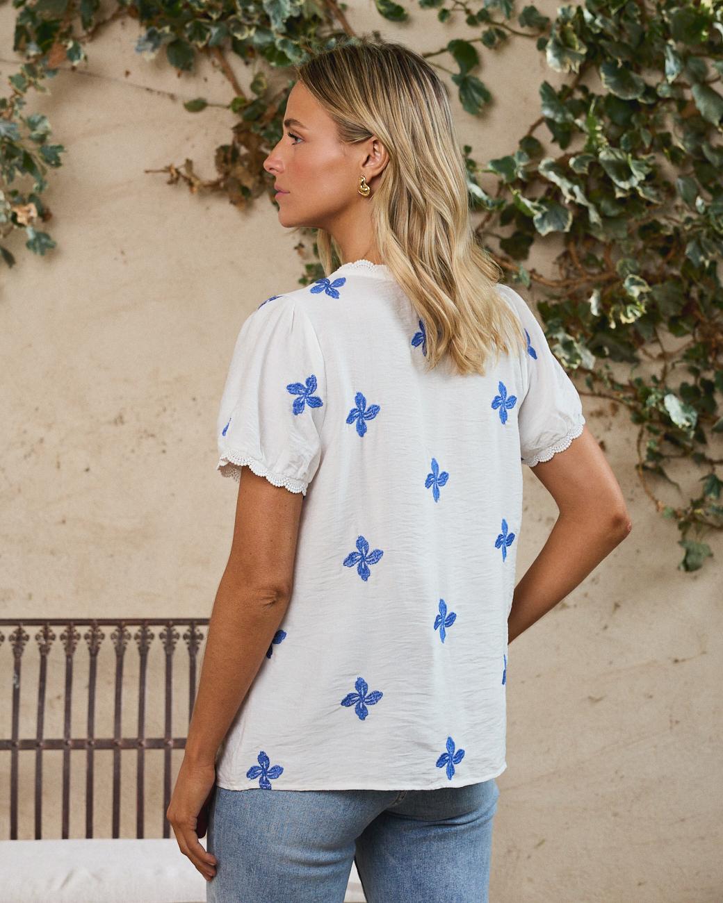 Embroidered Shirt Emilia