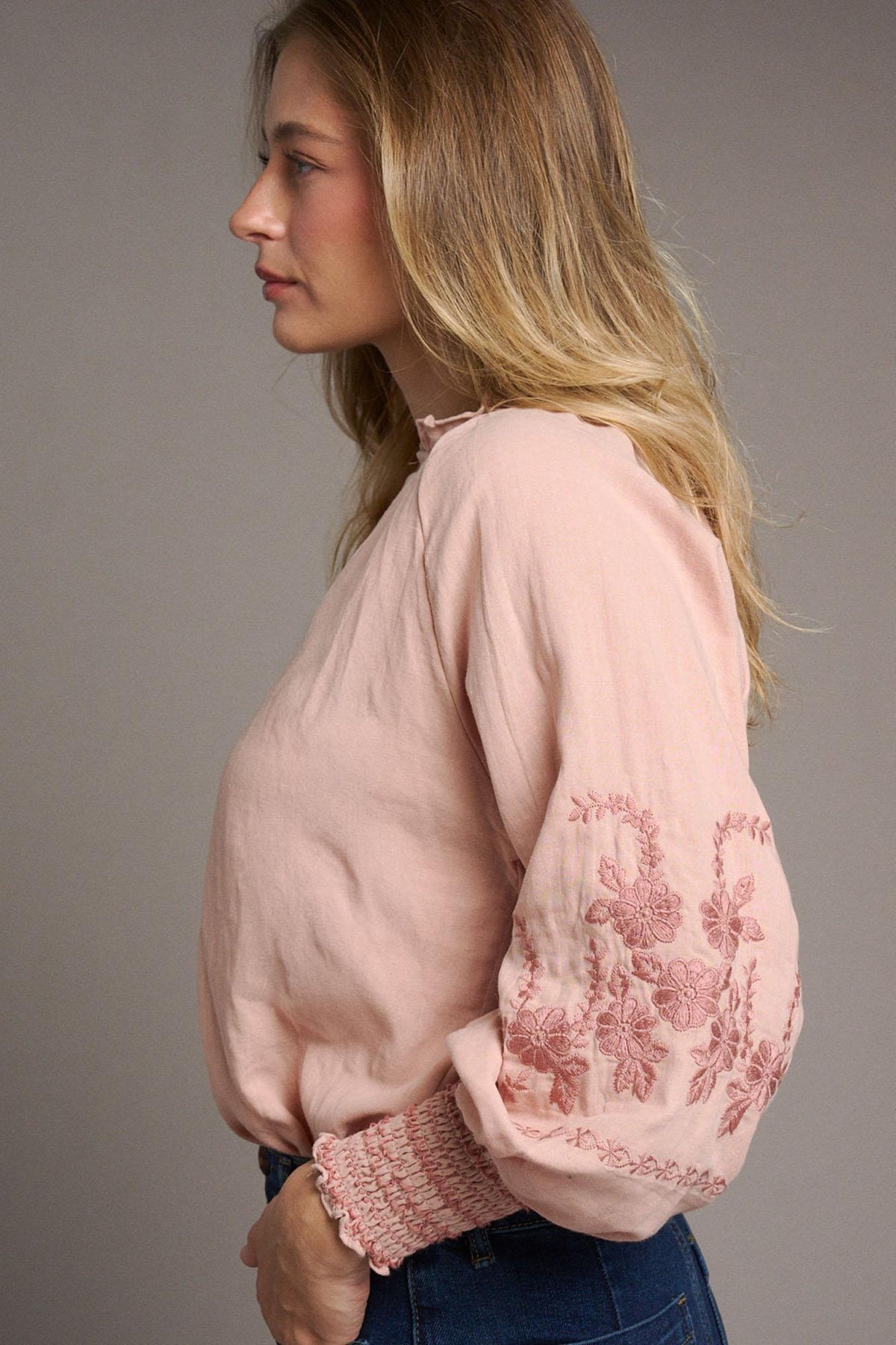 Ava Embroidered Blouse