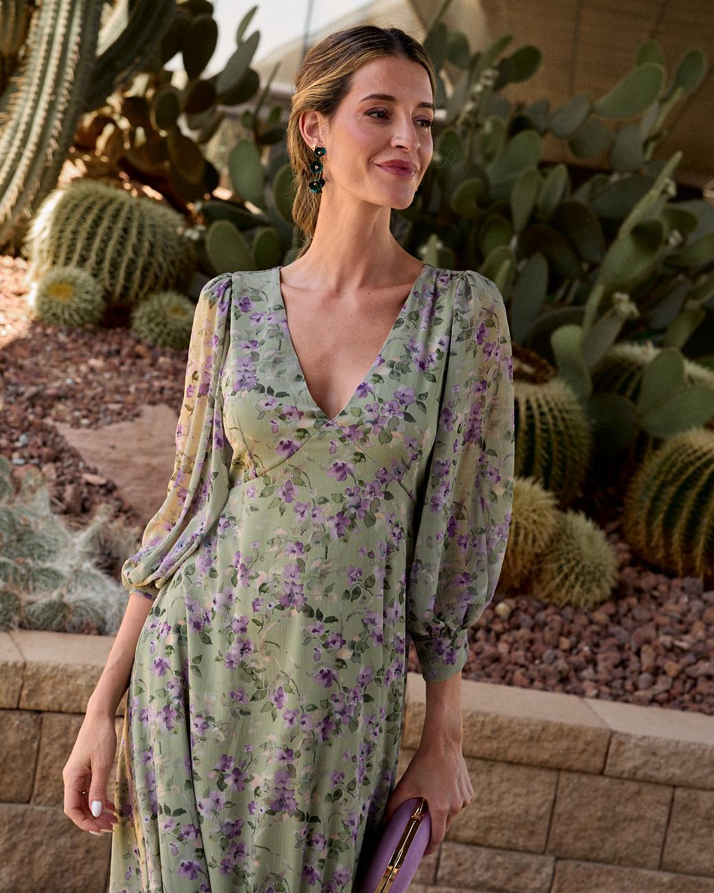 Anicia Flowers Dress