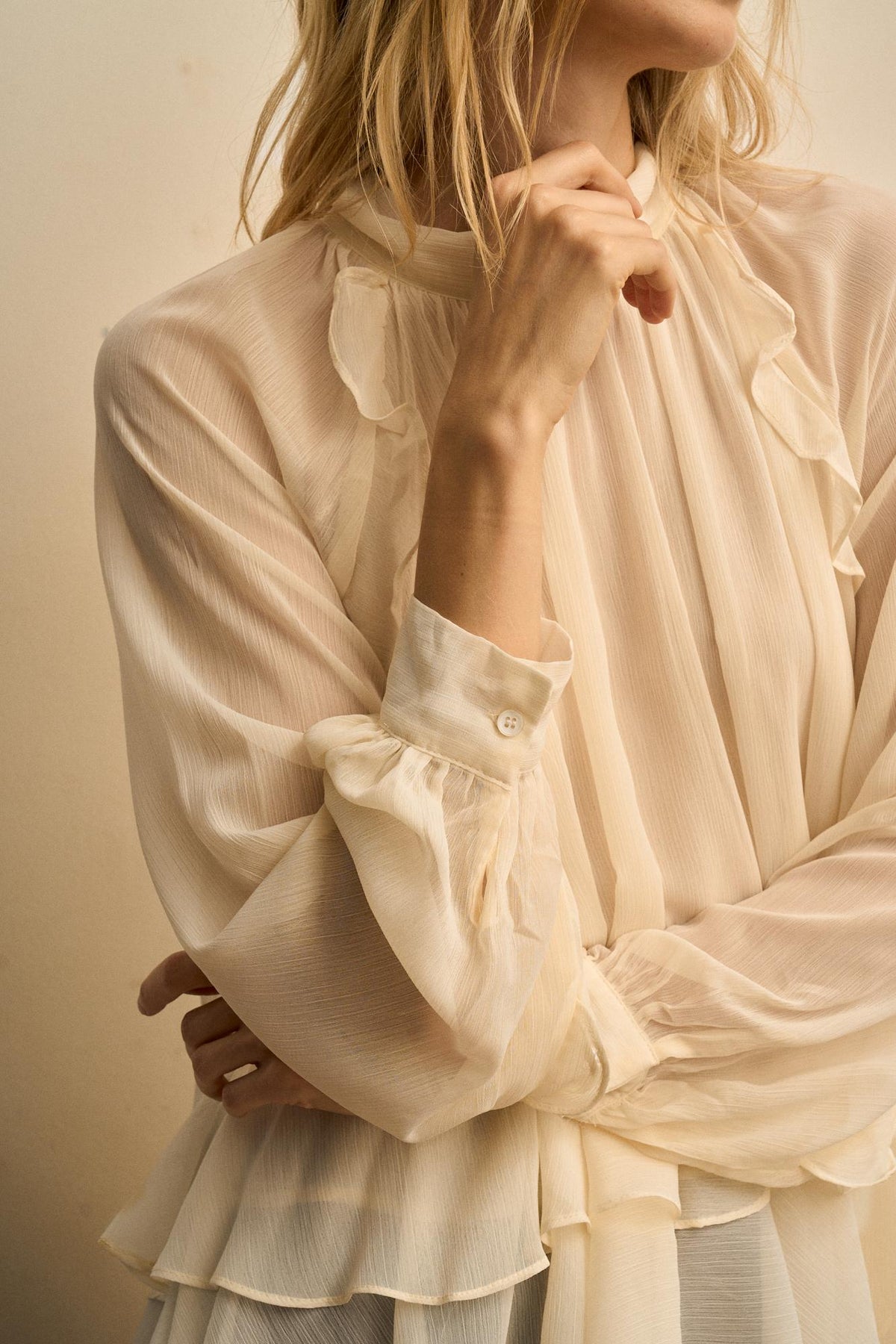 Elianeve Ruffle Blouse