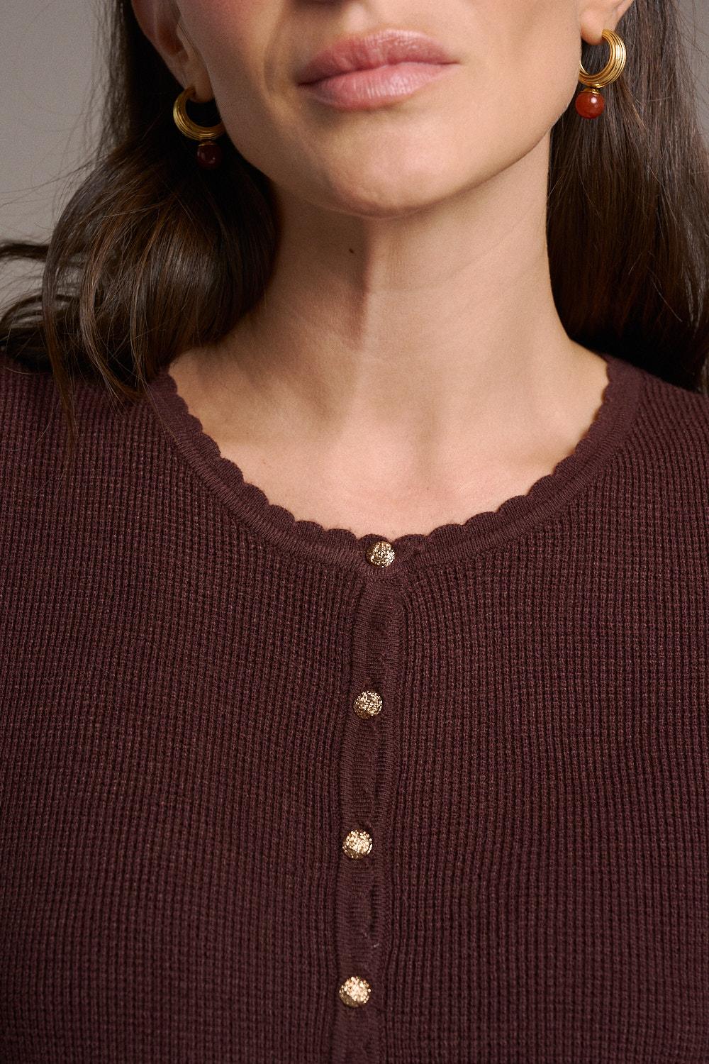 Cléo Button Cardigan