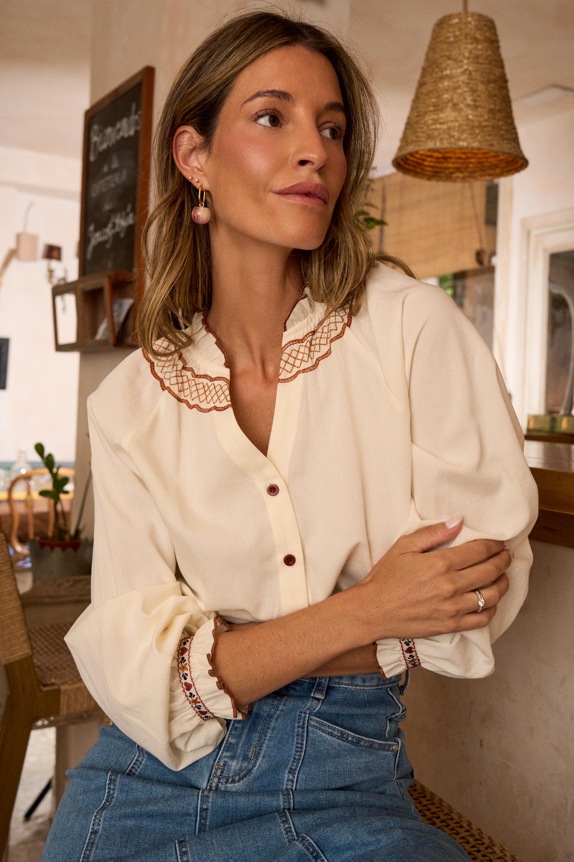 Alana Embroidered Shirt