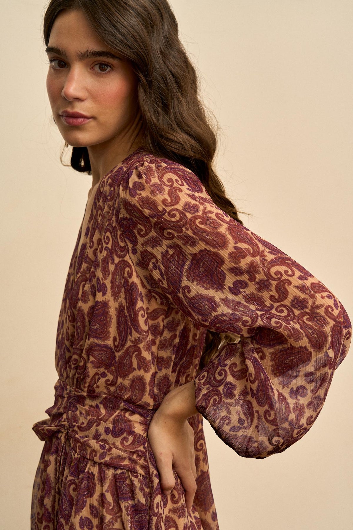 Isaline Short Print Dress