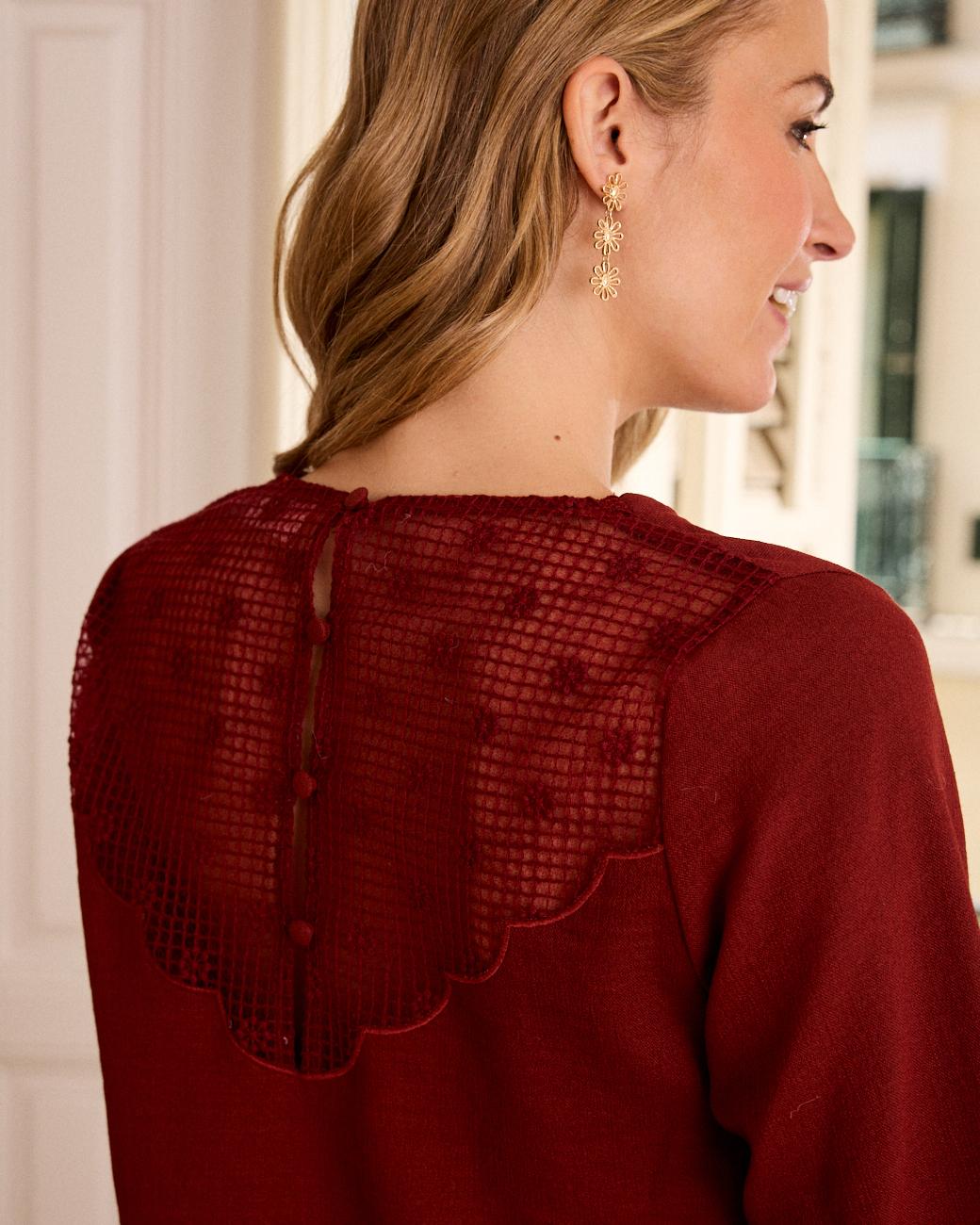 Cherry Blouse Azucena
