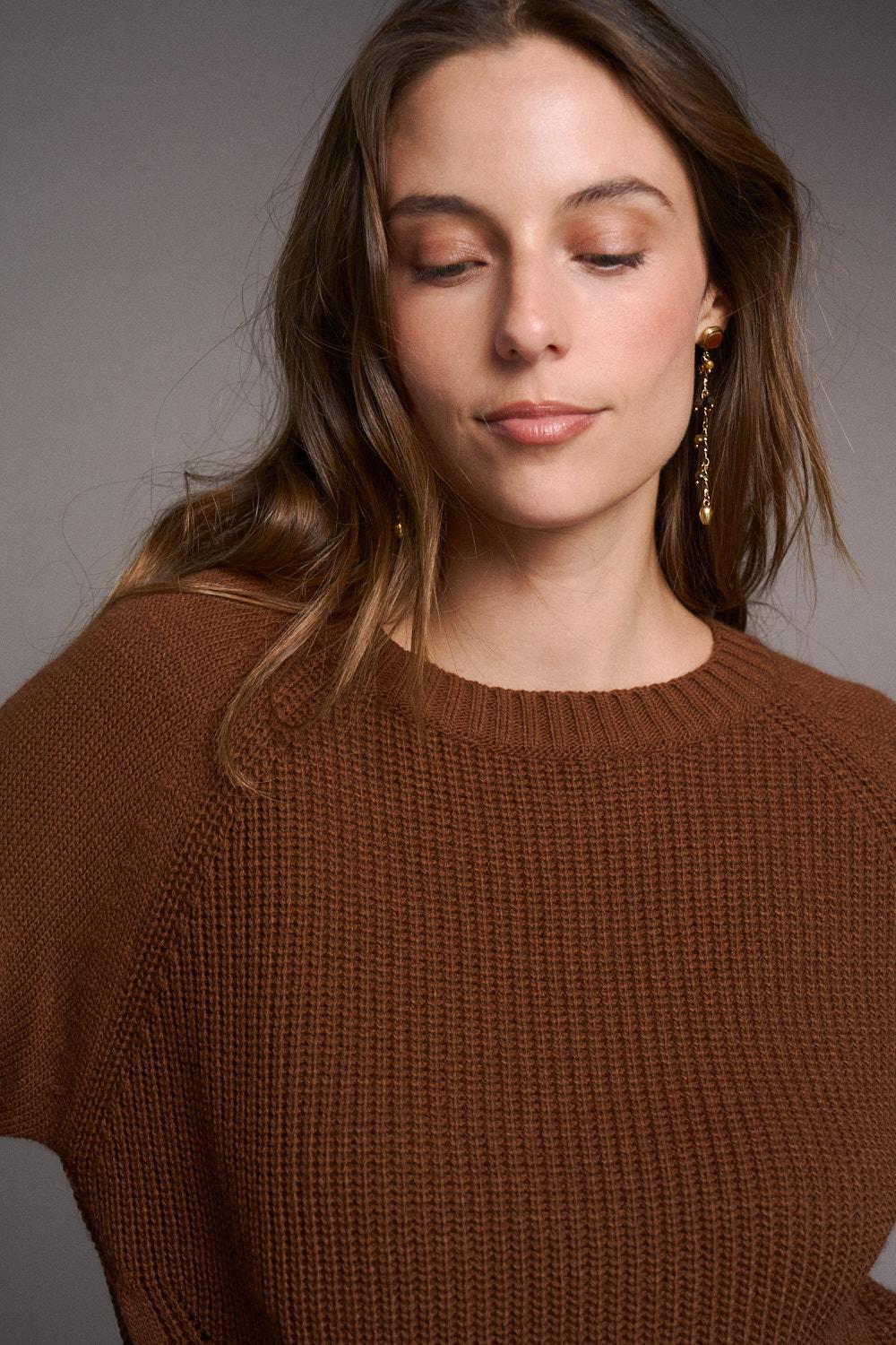 Adele Chocolate Sweater