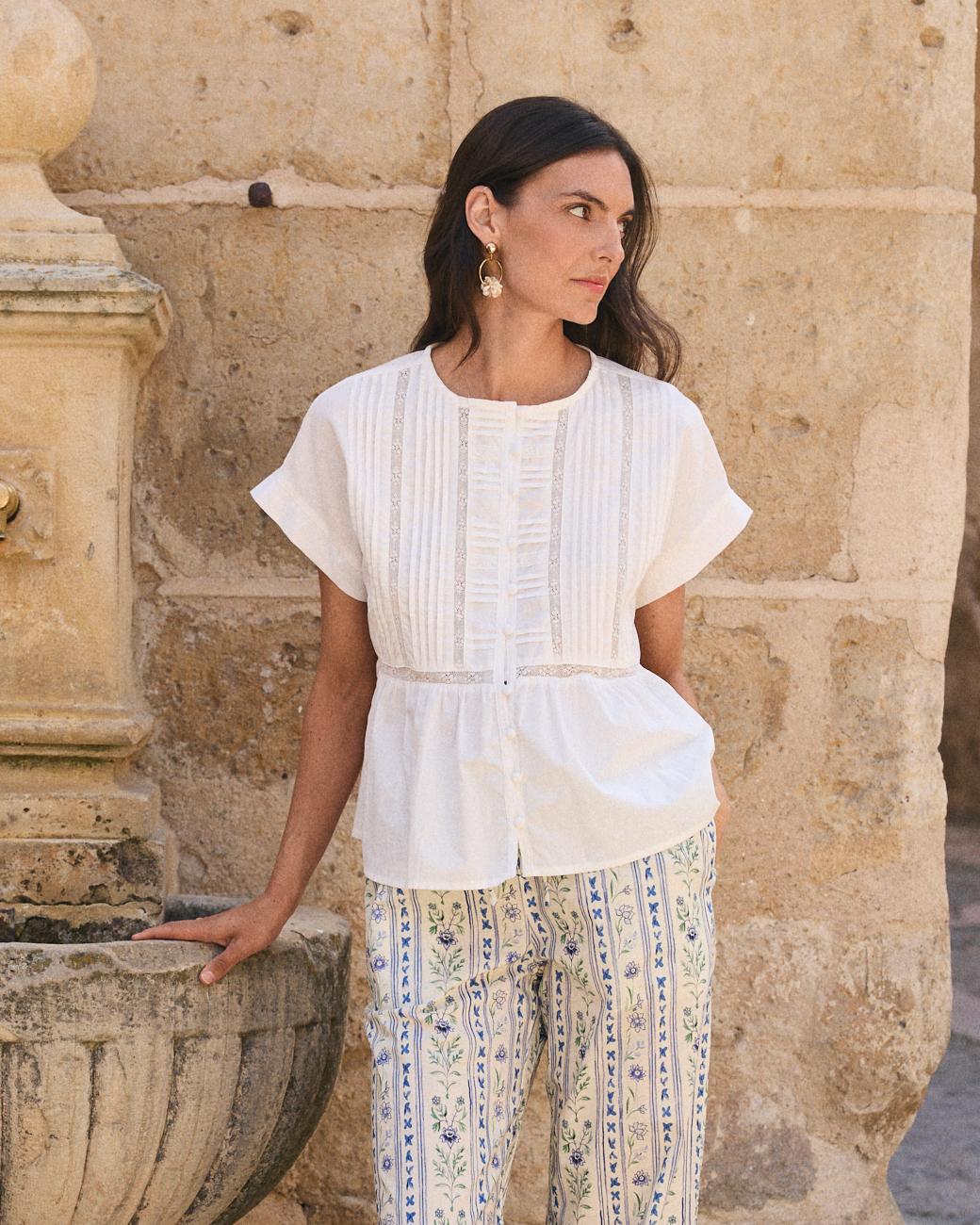 Maite White Shirt